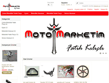 Tablet Screenshot of motomarketim.net